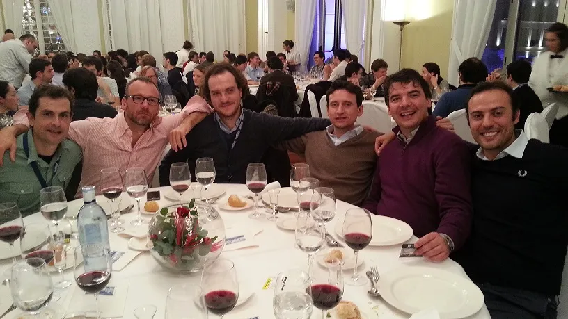 The usual suspects at the SAEe 2013 in Santander...